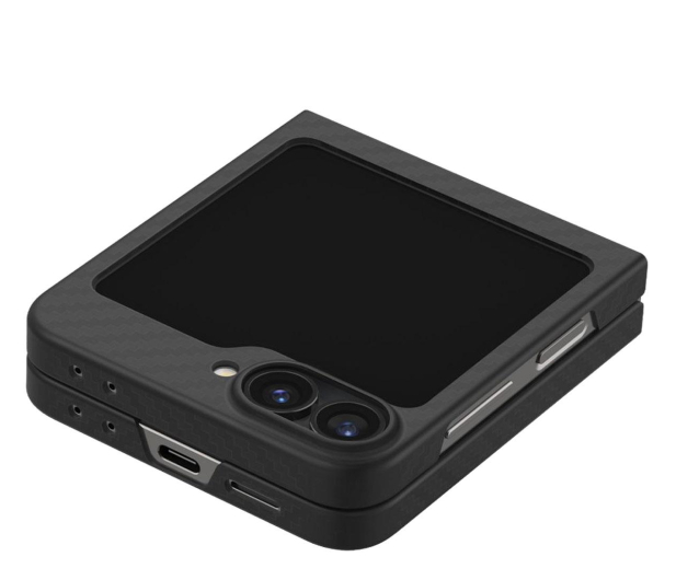 Spigen Airskin do Samsung Galaxy Z Flip6 Aramid Black - 1267240 - zdjęcie 5